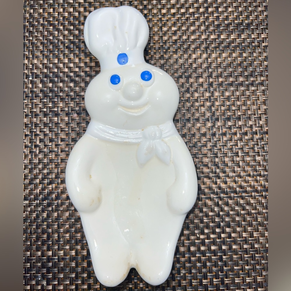 Vintage Pillsbury Poppin' Fresh Doughboy Spoon Rest  1988